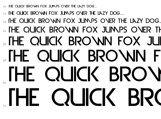 Devil Breeze font waterfall